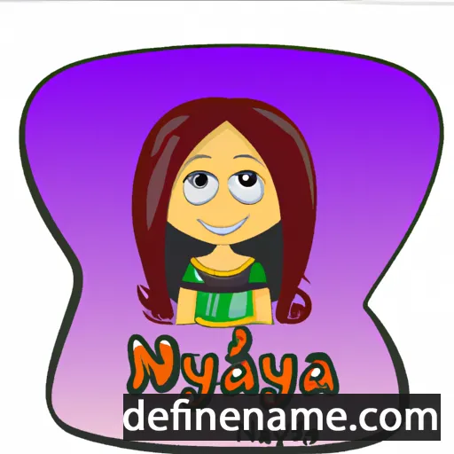 cartoon of the name Naylya