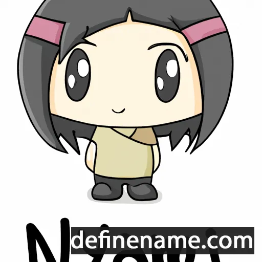 cartoon of the name Nayumi