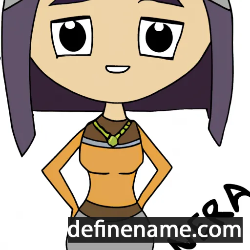 cartoon of the name Neaira