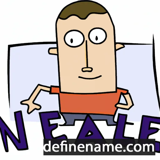 cartoon of the name Neale