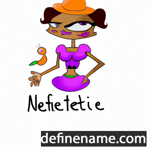 cartoon of the name Nectarie