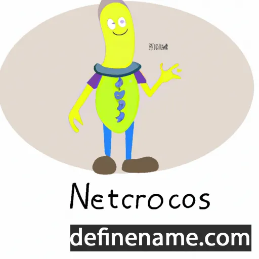 cartoon of the name Nectarios