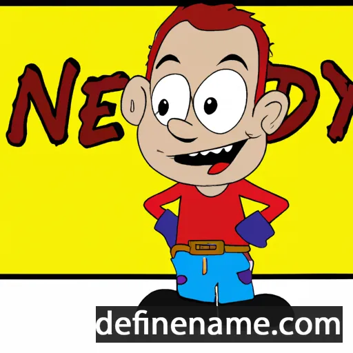 cartoon of the name Neddy