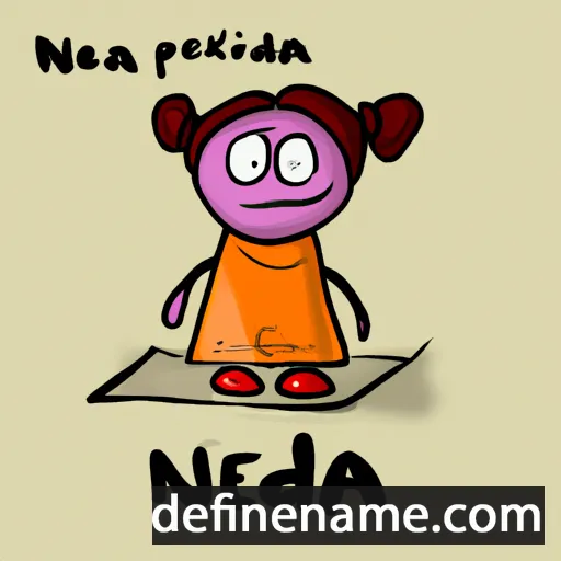 cartoon of the name Nedka