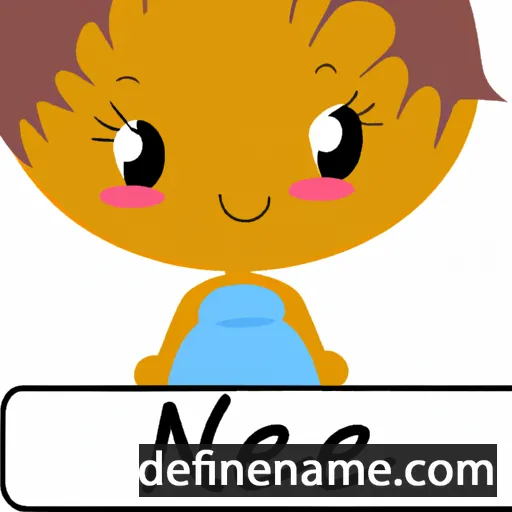 cartoon of the name Néné