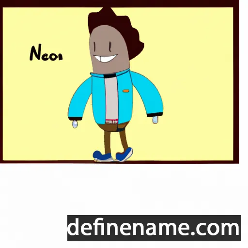 cartoon of the name Néron