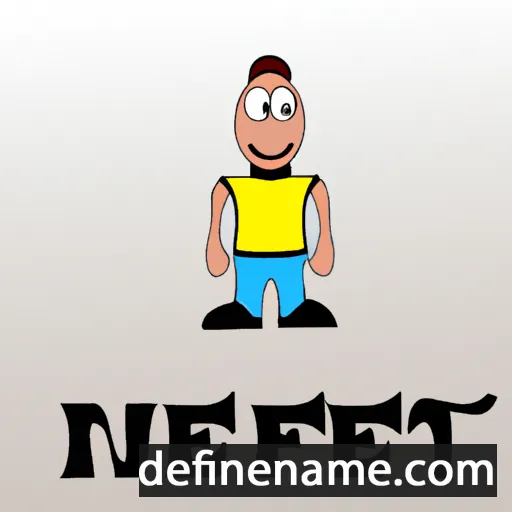 cartoon of the name Neeffai