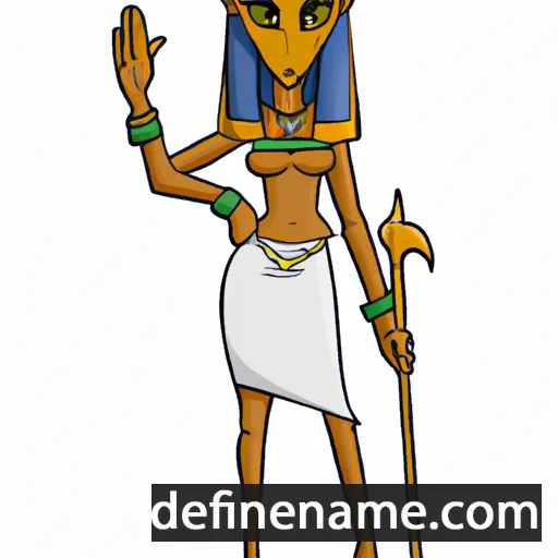 Neferneferuaten cartoon