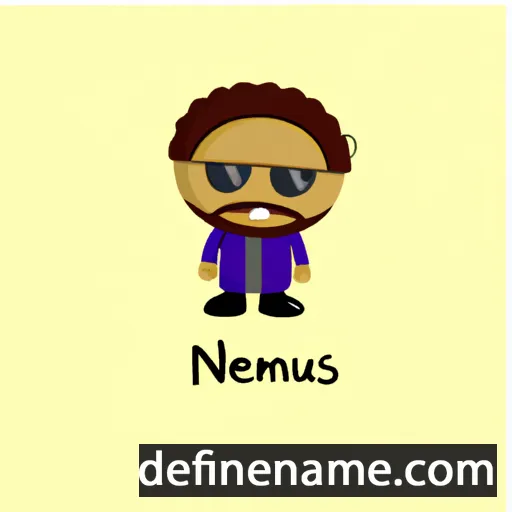 cartoon of the name Nehemias