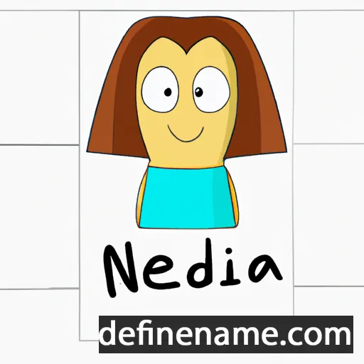 Neida cartoon