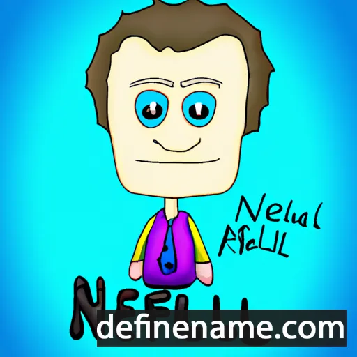 cartoon of the name Neill