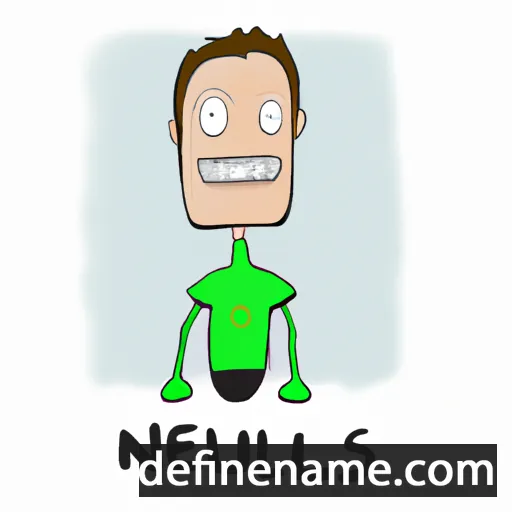 cartoon of the name Neilus