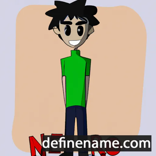 cartoon of the name Neiro