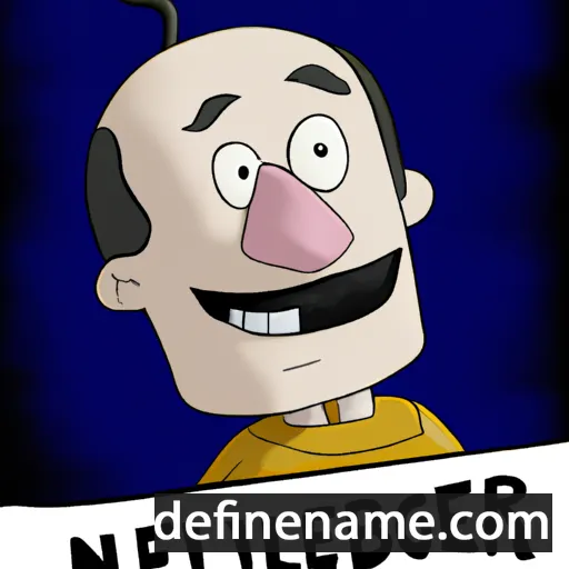 cartoon of the name Nelborg