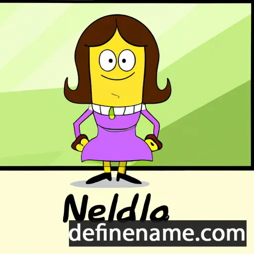 Nelida cartoon