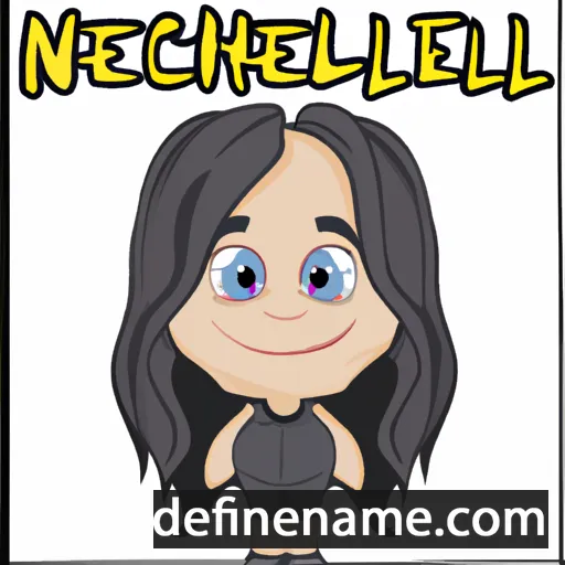 cartoon of the name Nelleigh