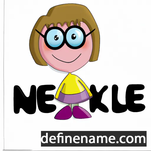 cartoon of the name Nelleke