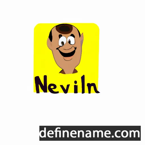 cartoon of the name Nelvin