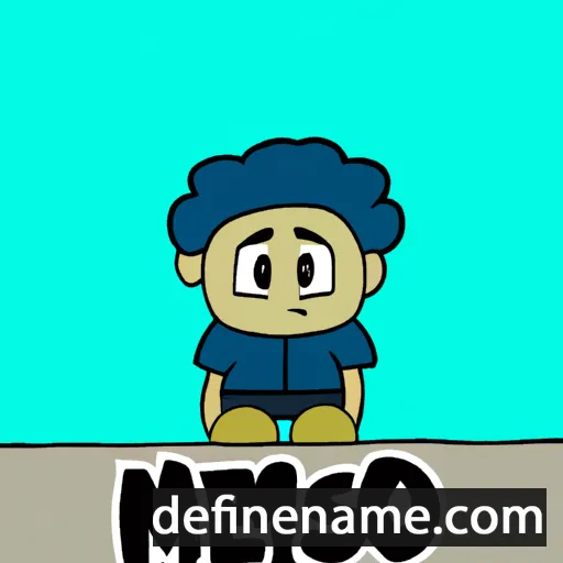 cartoon of the name Nemésio