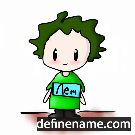 cartoon of the name Nemi