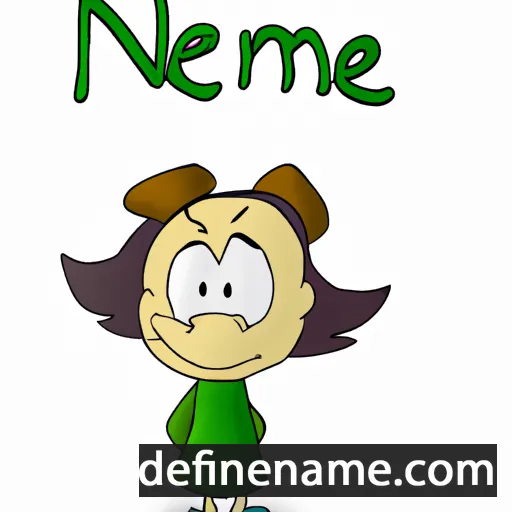 cartoon of the name Nemine