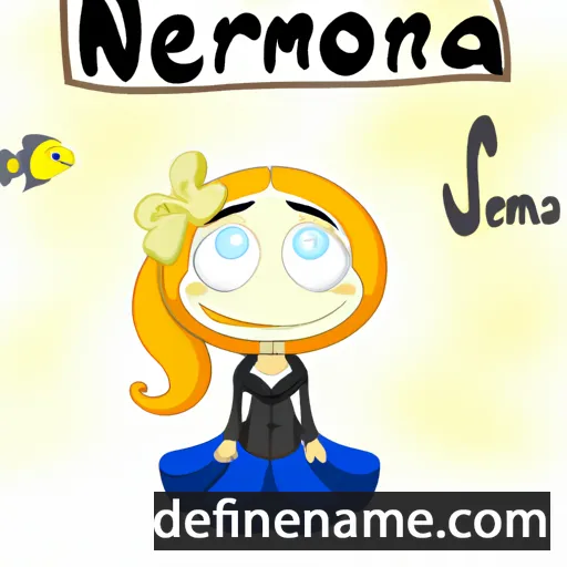 Nemorina cartoon