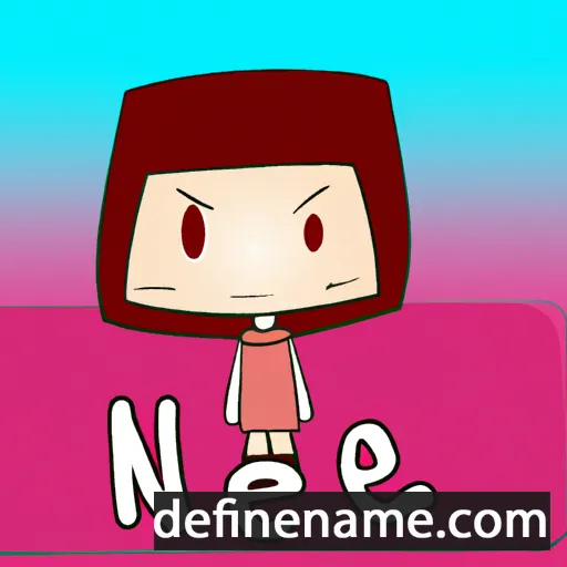 cartoon of the name Nene