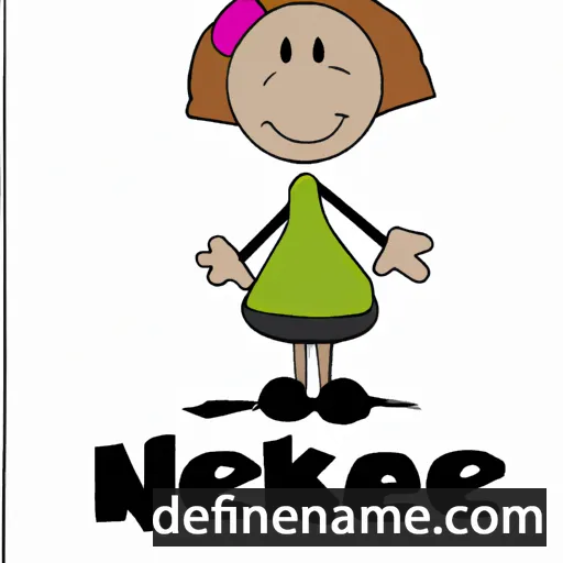 cartoon of the name Nenneke