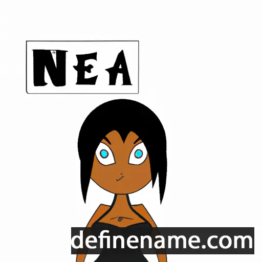 Nera cartoon