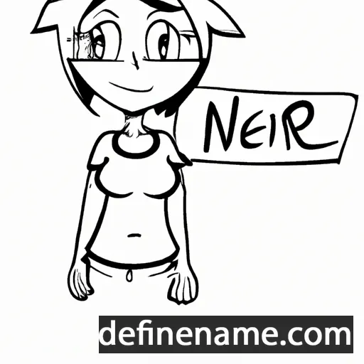 cartoon of the name Neri