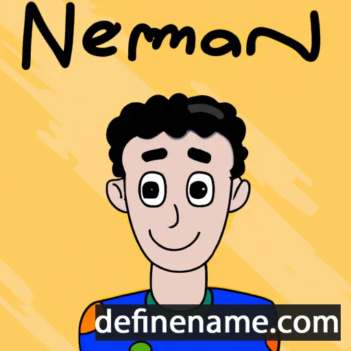 cartoon of the name Neriman