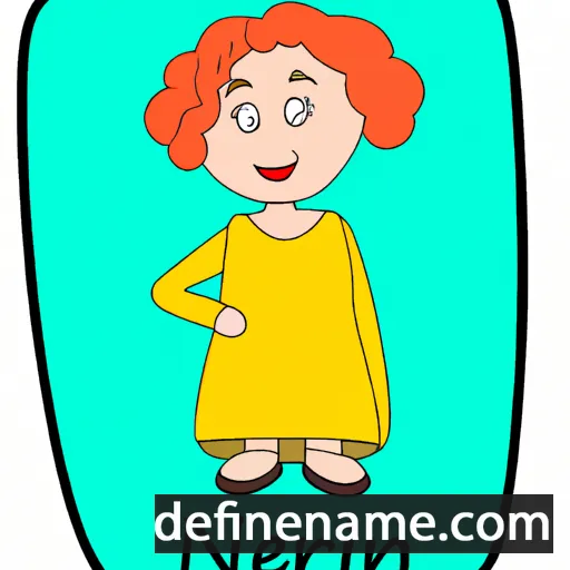 cartoon of the name Nerin