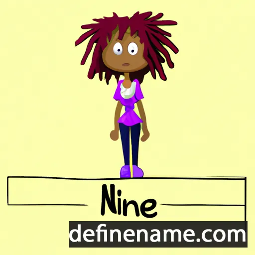 cartoon of the name Nerine