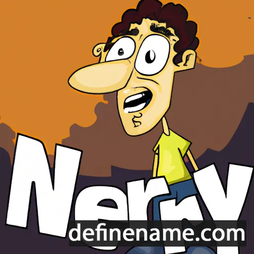 cartoon of the name Nery