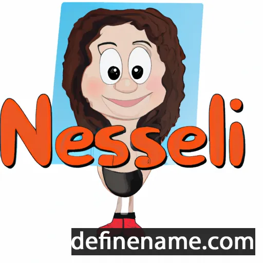 cartoon of the name Neslişah