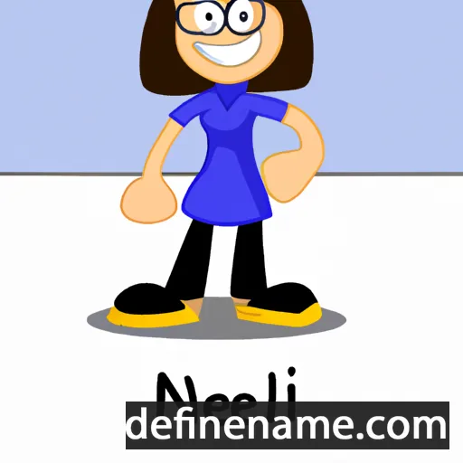 cartoon of the name Netali