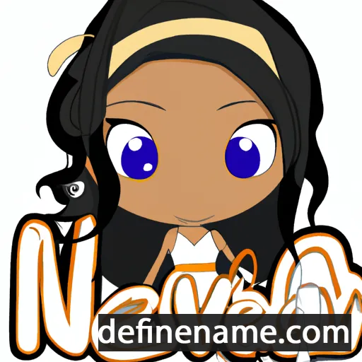 Neveah cartoon