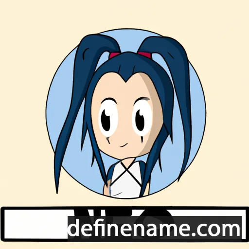 cartoon of the name Nezuko