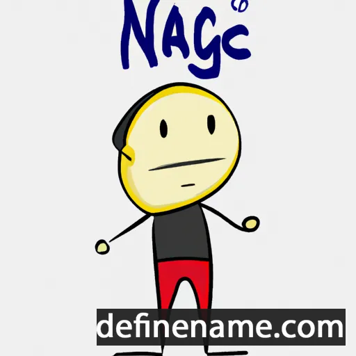 Ngâ cartoon