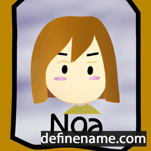 cartoon of the name Nga