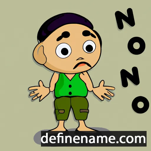 cartoon of the name Ngo