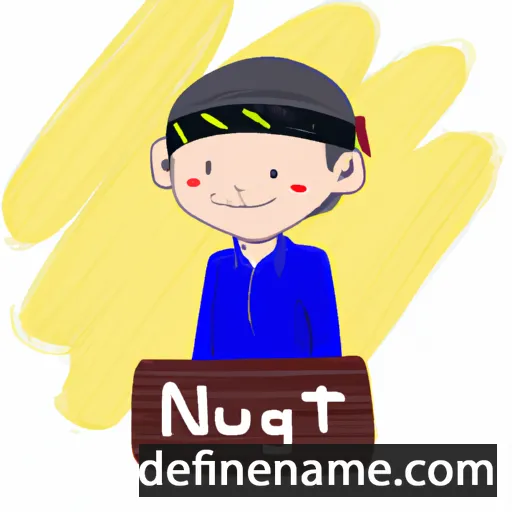 cartoon of the name Nguyêt