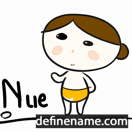 cartoon of the name Như