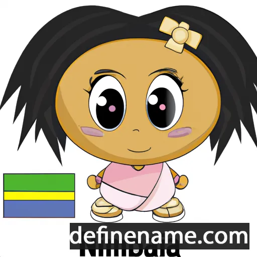 cartoon of the name Niambia