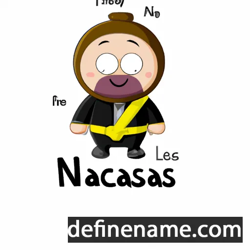 cartoon of the name Nicasias