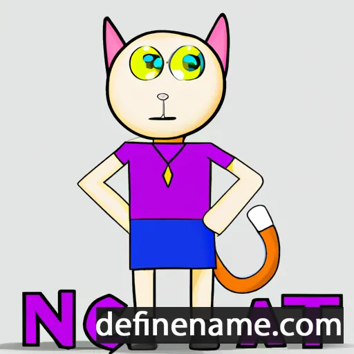 cartoon of the name Nicat