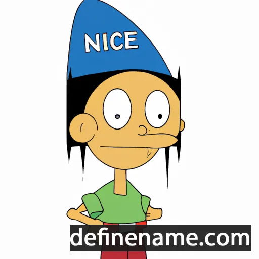 cartoon of the name Nicippe