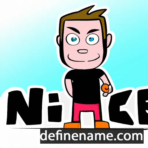 cartoon of the name Nicke