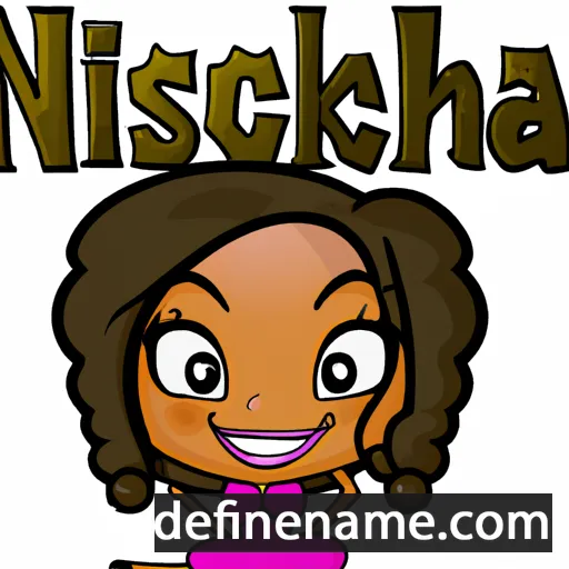 Nickiesha cartoon