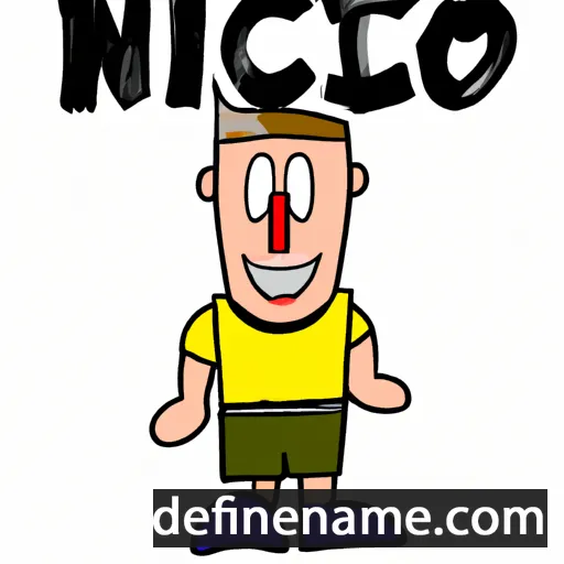 Nicołò cartoon